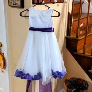 Girls flower girl dress